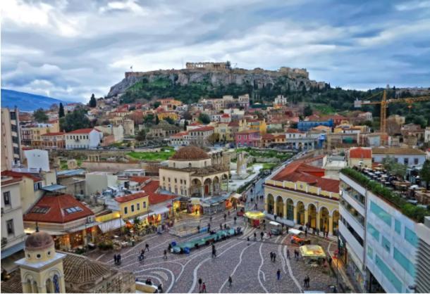 Cozy Studio, Athens City Center Exteriör bild